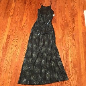 NWT Hunter Green Sparkly Prom Dress Size 9/10